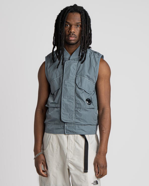C.P. Company CHROME-R LENS VEST | 18CMVE012A005904G-872 | AFEW STORE